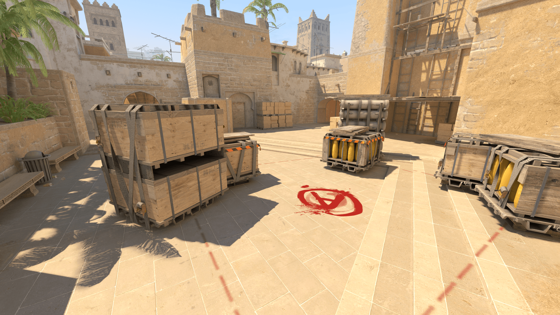Mirage in-game map screenshot